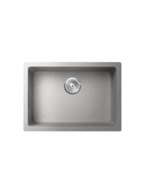 Vertu-S Undermount Smoke Grey NuGranite Sink